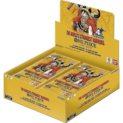 The World's Strongest Warriors - OP17 - Booster Box Display (24 Booster Packs) - One Piece Card Game (ENG)